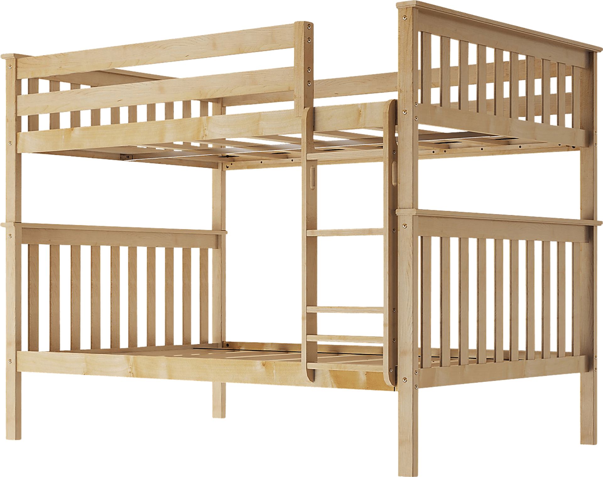 Kids Lilose III Natural Full/Full Bunk Bed - Image 1