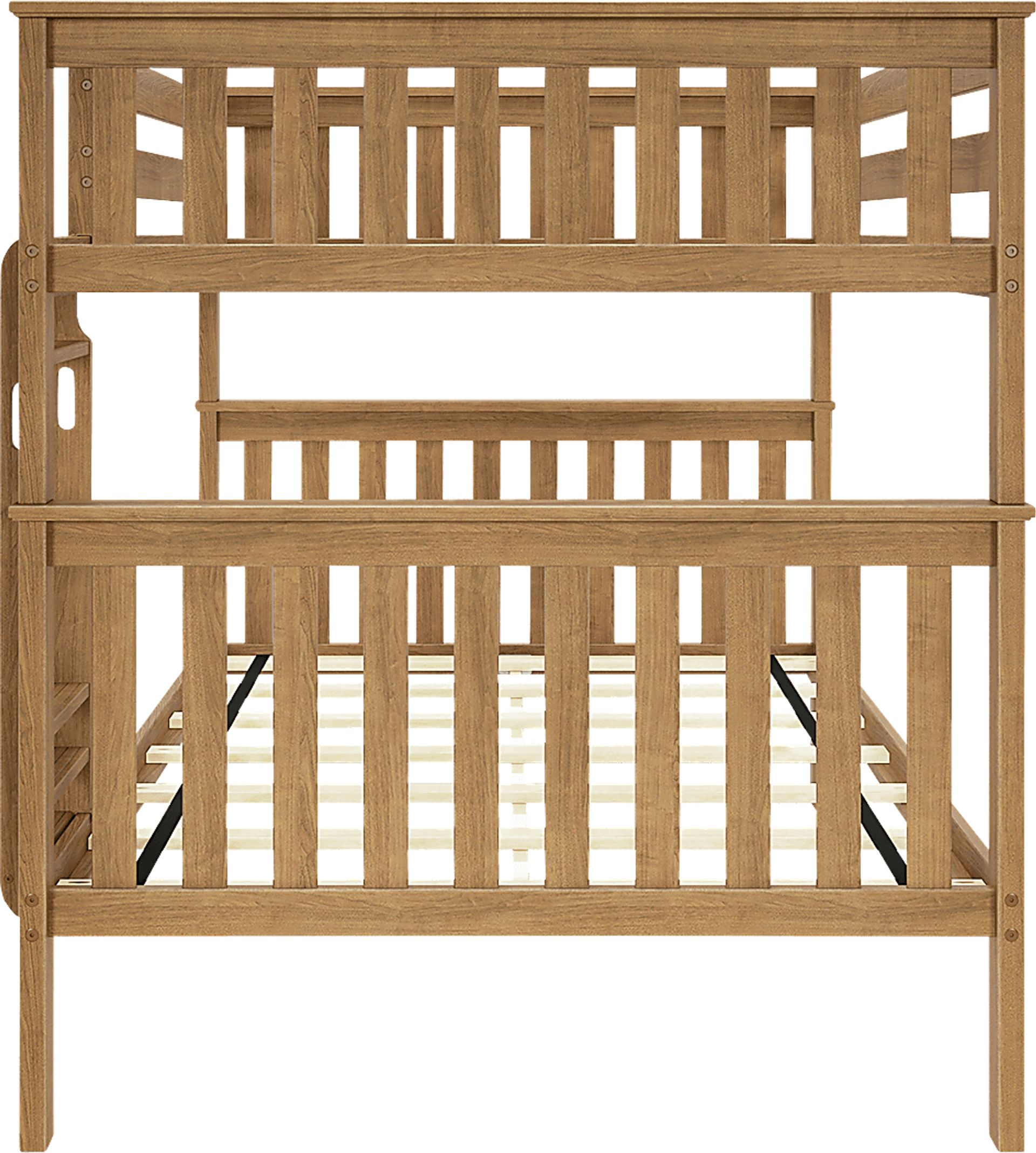 Kids Lilose III Pecan Full/Full Bunk Bed - Image 4