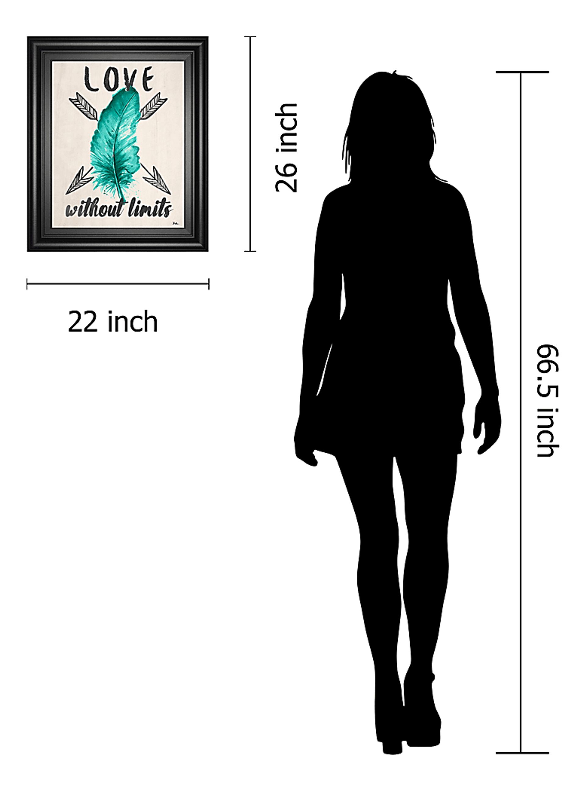 Kids Limitless Love Turquoise Artwork - Image 3