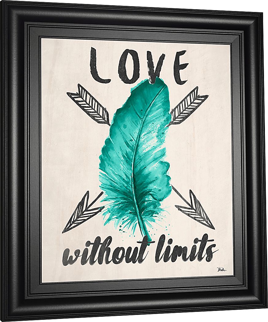 Kids Limitless Love Turquoise Artwork