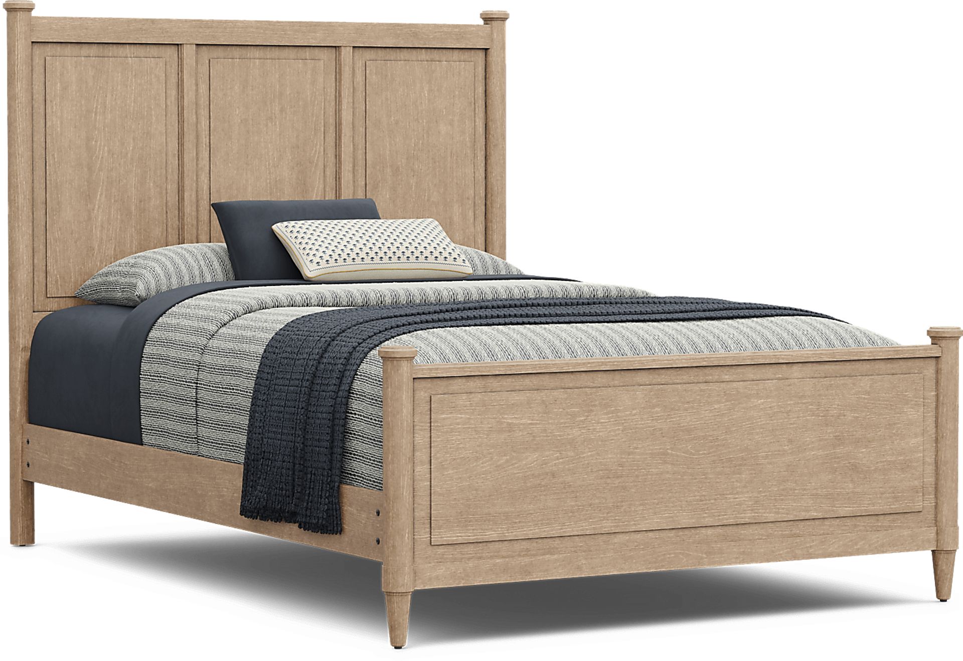 Kids Lindbrook Sand Full Panel Bed - Image 1