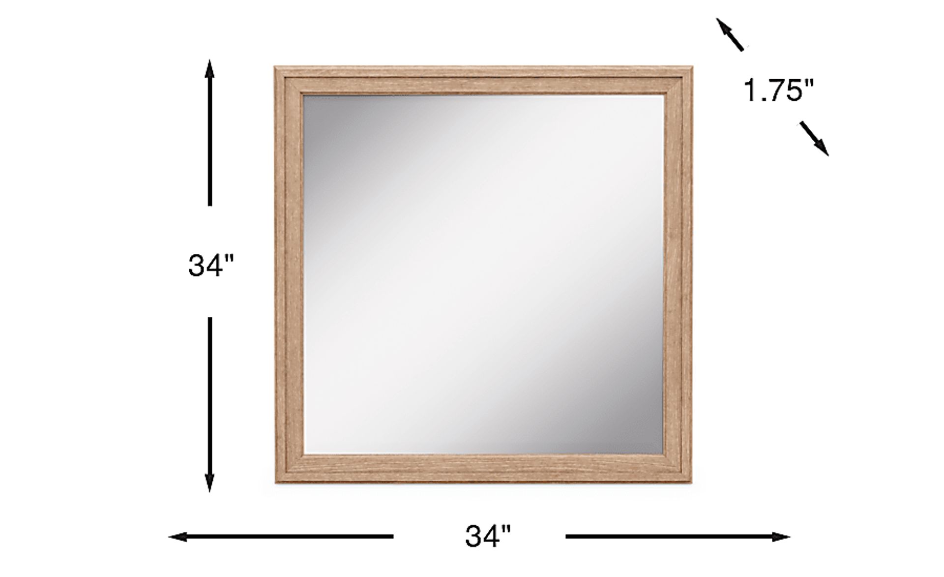 Dimension Image. Please refer to the Dimension Tab on this page for dimension details.