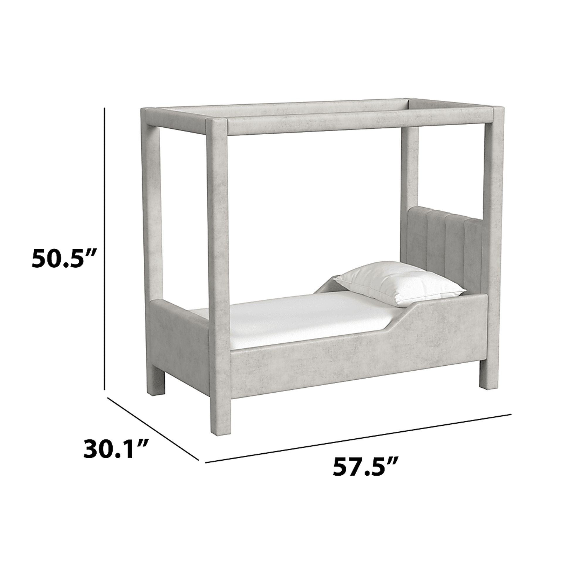 Kids Linne Gray Toddler Bed - Image 3