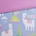 Kids Llama Picnic Lavender 4 Pc Full/Queen Comforter Set