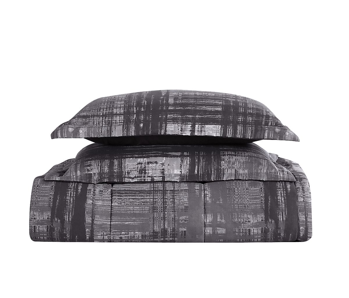 Loftlife Graphite Gray Twin Comforter Set | Rooms to Go