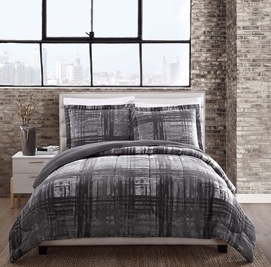 Kids Loft Life Graphite Full/Queen Comforter Set