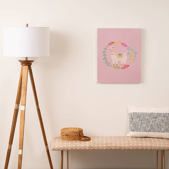 Kids Lola Llama II Pink Artwork - Thumbnail - Image 2