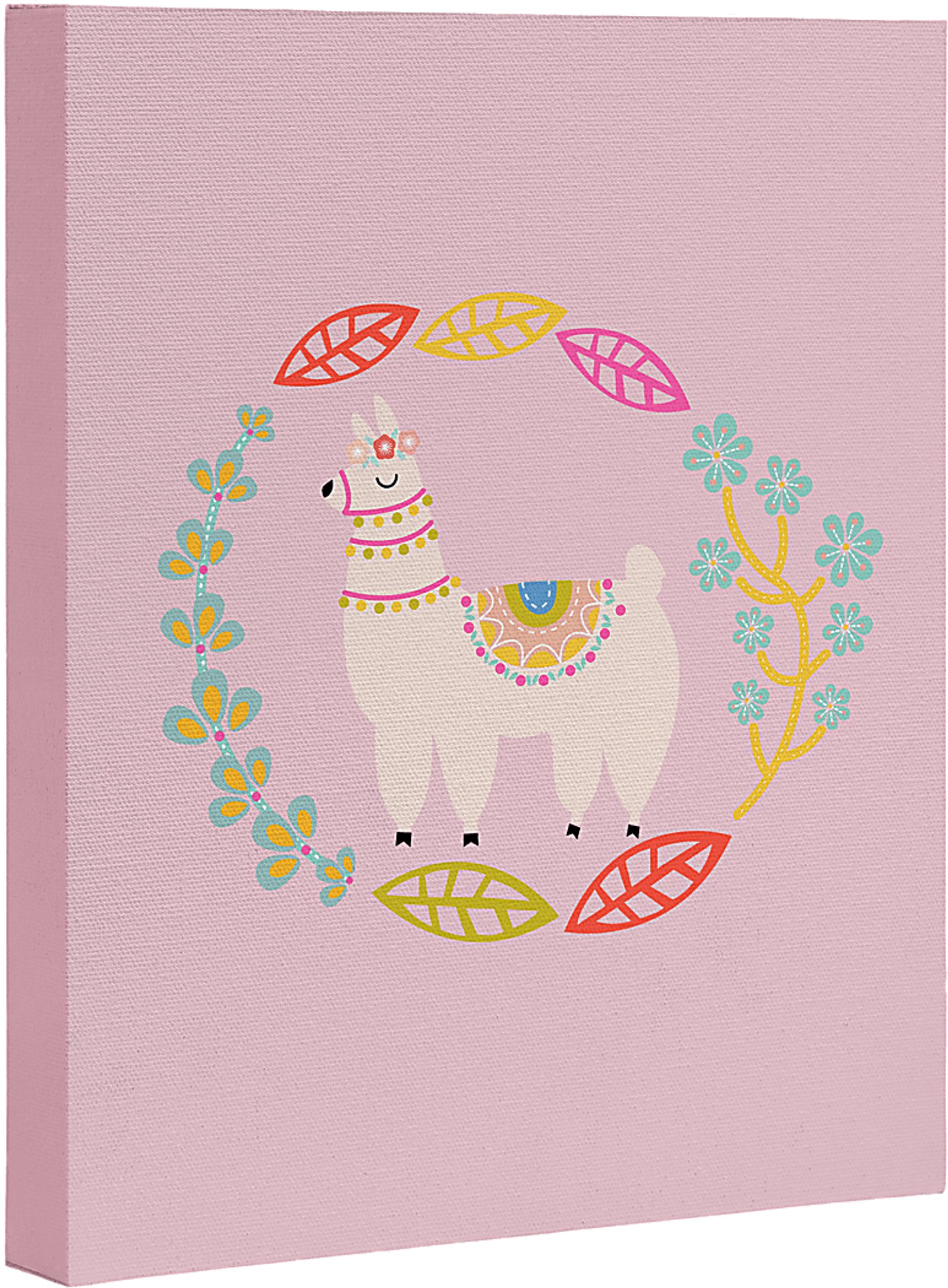 Kids Lola Llama II Pink Artwork - Image 1