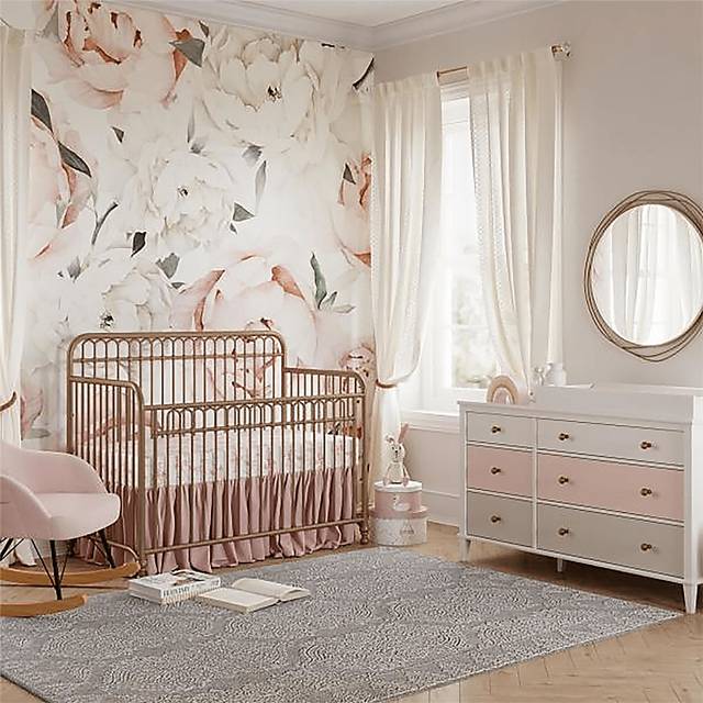 Kids Lolle Gold Convertible Crib - Thumbnail - Image 2