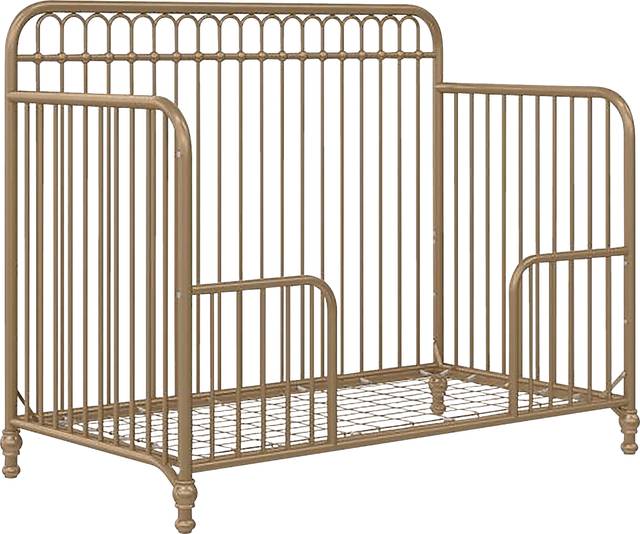 Kids Lolle Gold Convertible Crib - Thumbnail - Image 4