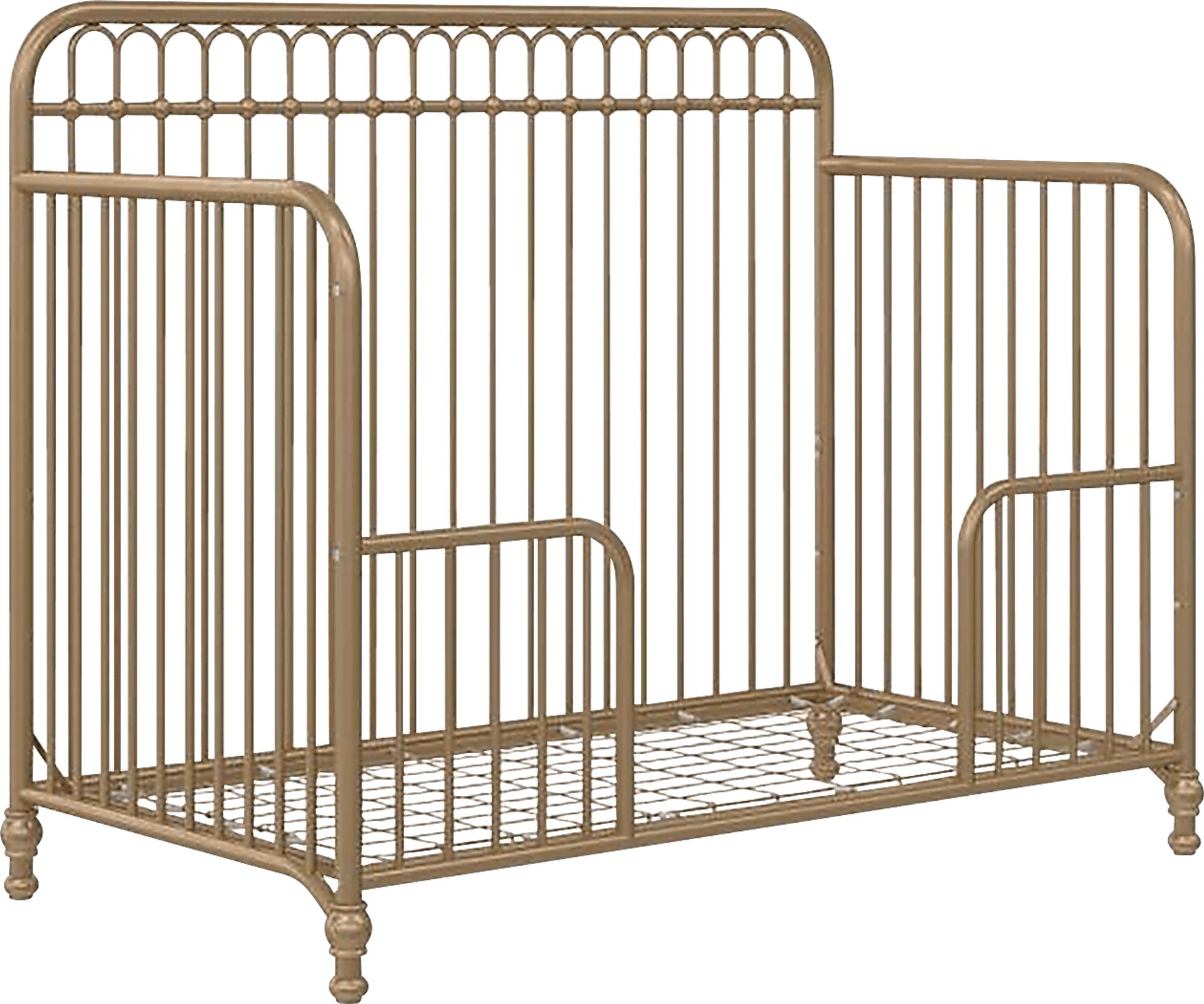 Kids Lolle Gold Convertible Crib - Image 4