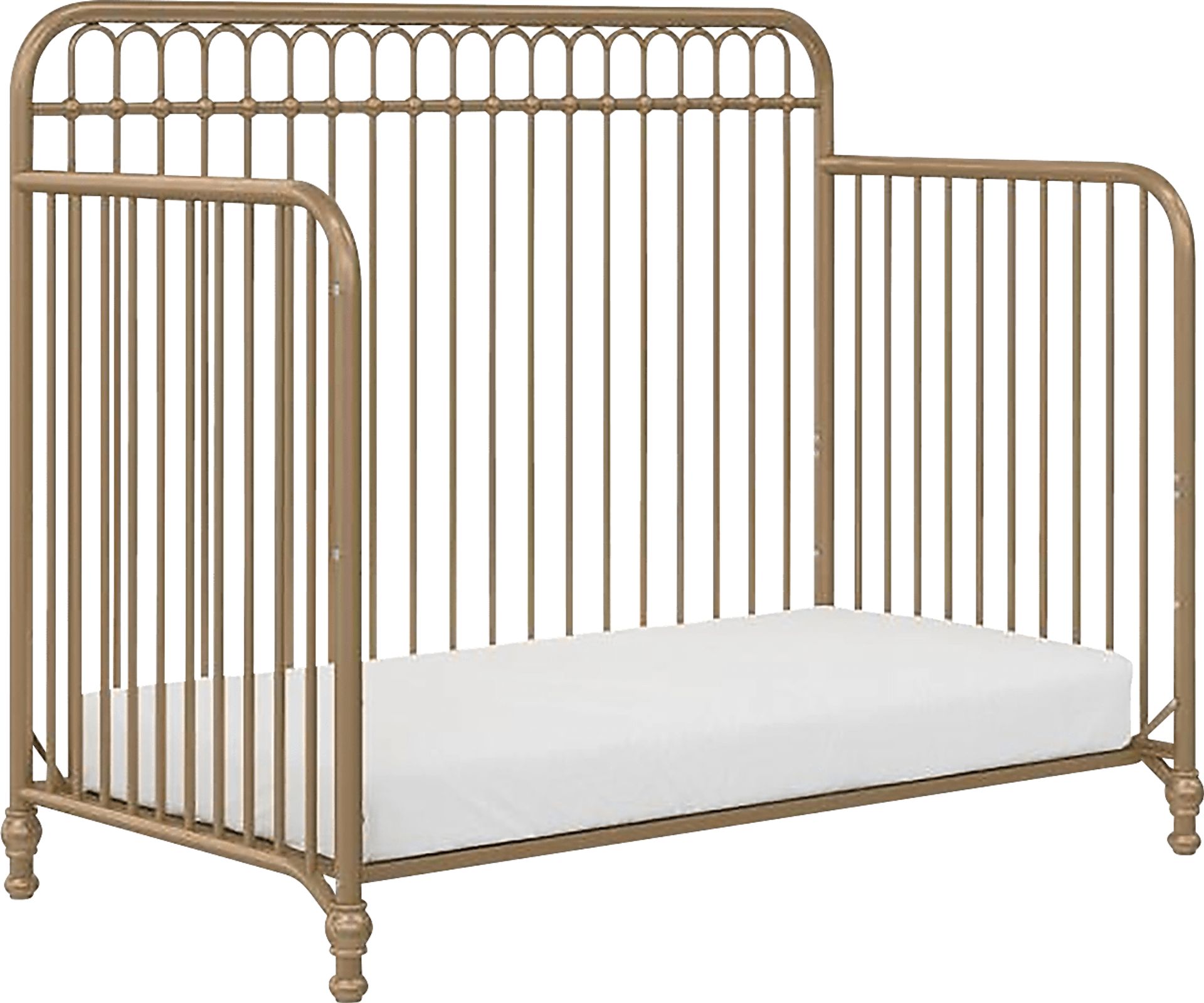 Kids Lolle Gold Convertible Crib - Image 5