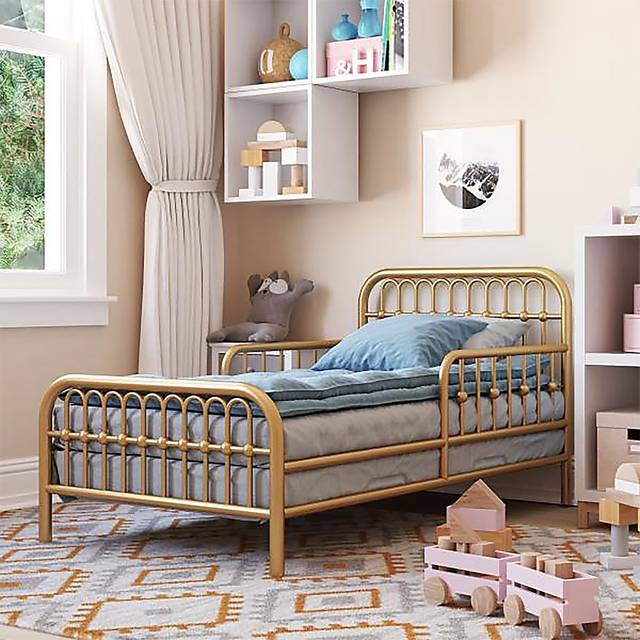 Kids Lolle Gold Toddler Bed - Thumbnail - Image 2