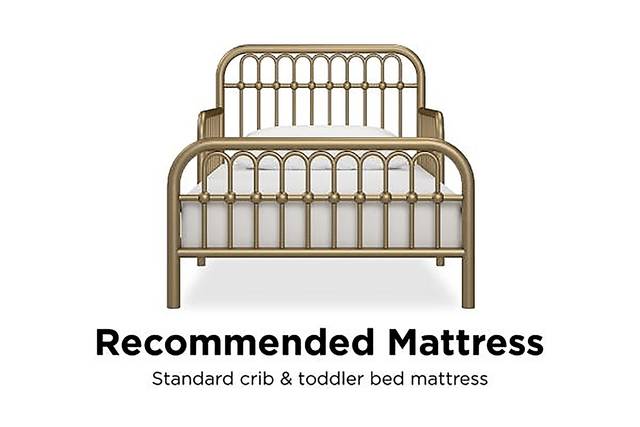 Kids Lolle Gold Toddler Bed - Thumbnail - Image 6