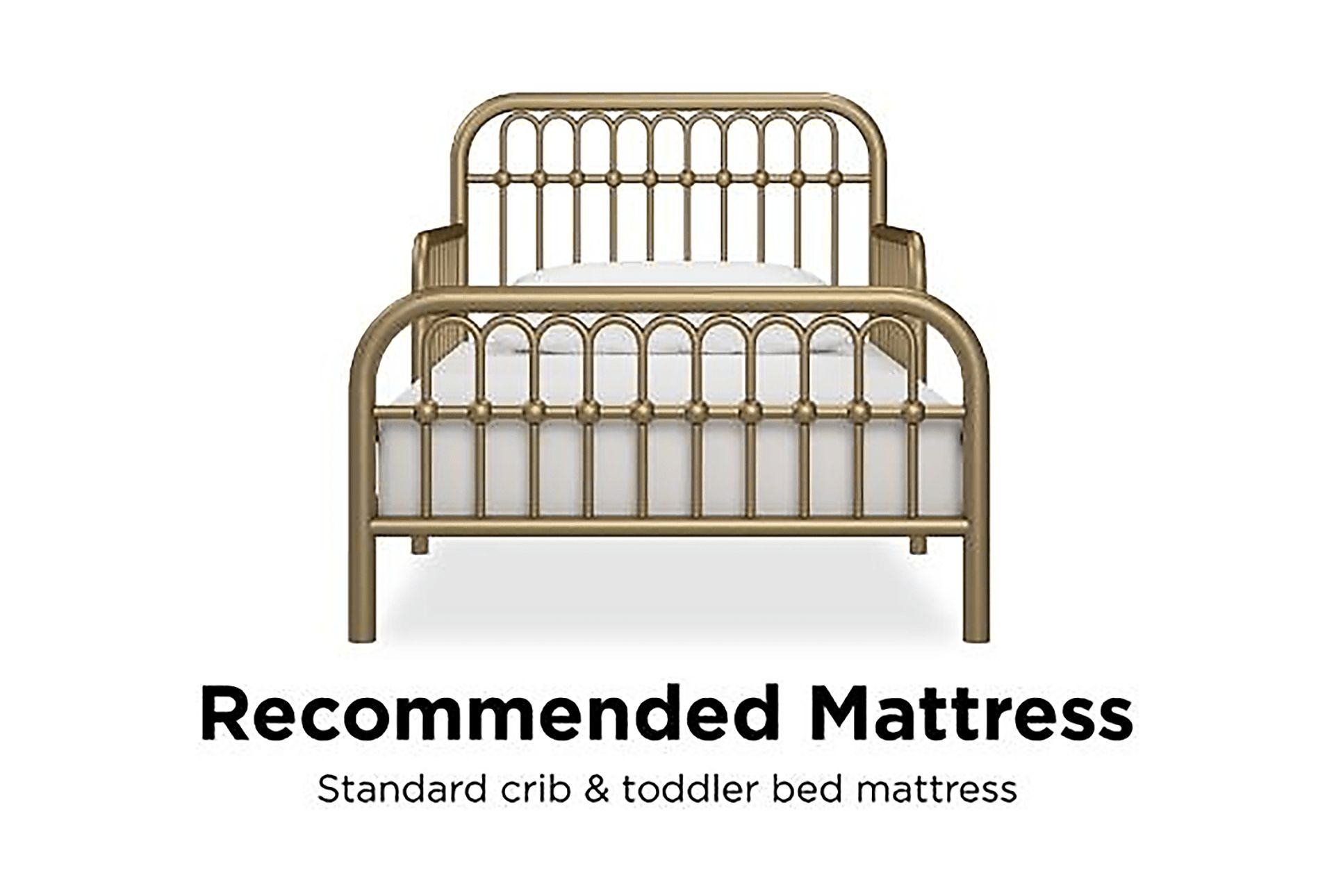 Kids Lolle Gold Toddler Bed - Image 6