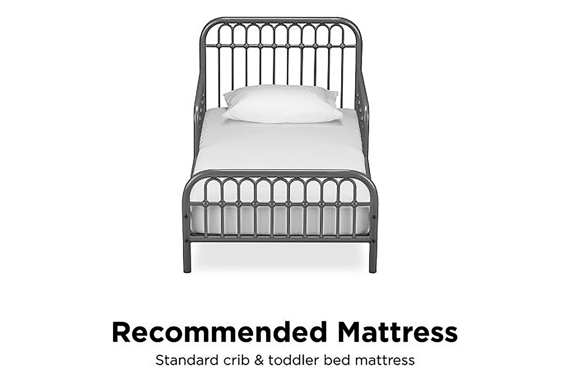 Kids Lolle Gray Toddler Bed - Image 5