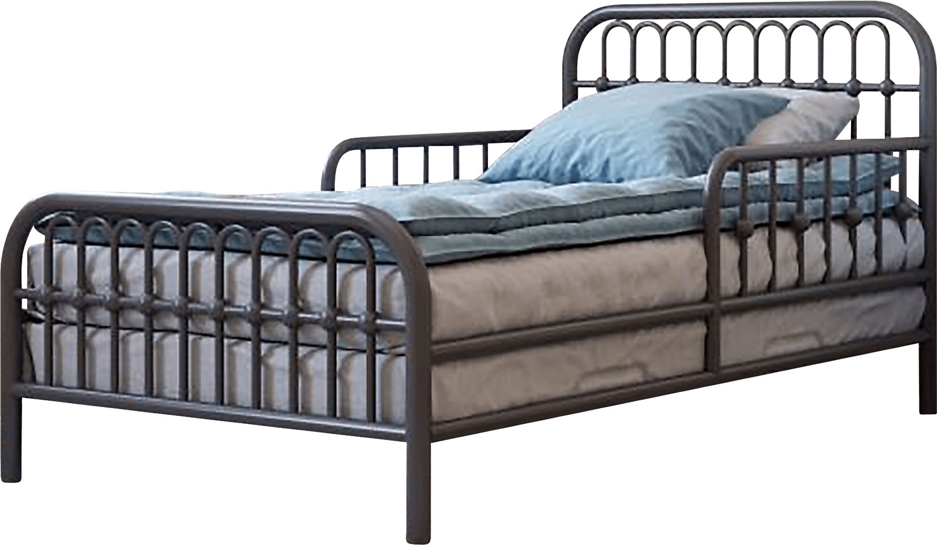 Kids Lolle Gray Toddler Bed - Image 7