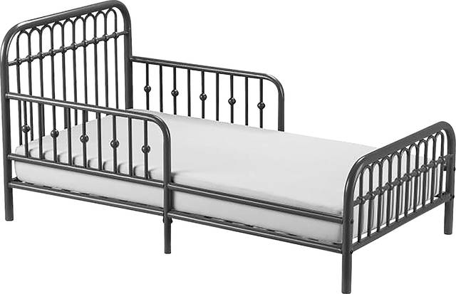 Kids Lolle Gray Toddler Bed - Thumbnail - Image 1