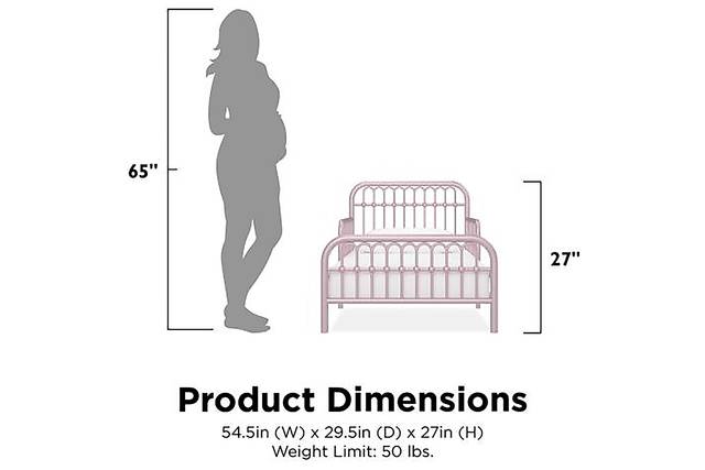 Kids Lolle Gray Toddler Bed - Thumbnail - Image 9