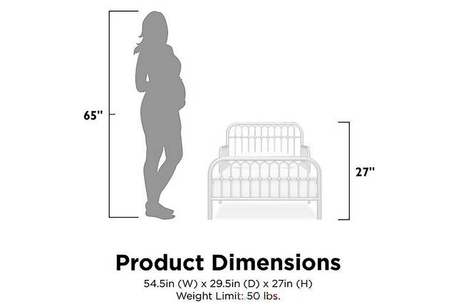 Kids Lolle White Toddler Bed - Thumbnail - Image 9