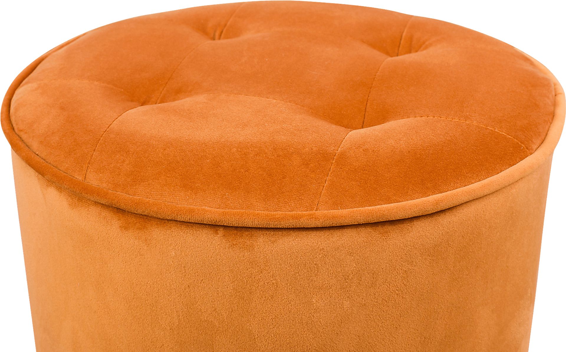 Kids Lomiller Orange Ottoman - Image 2