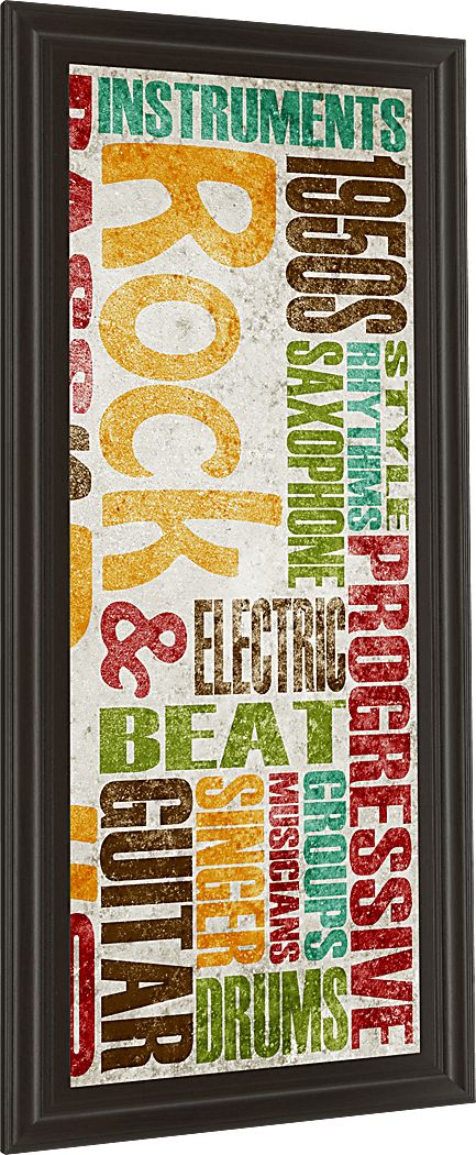 Kids Love For Rock Yellow Artwork