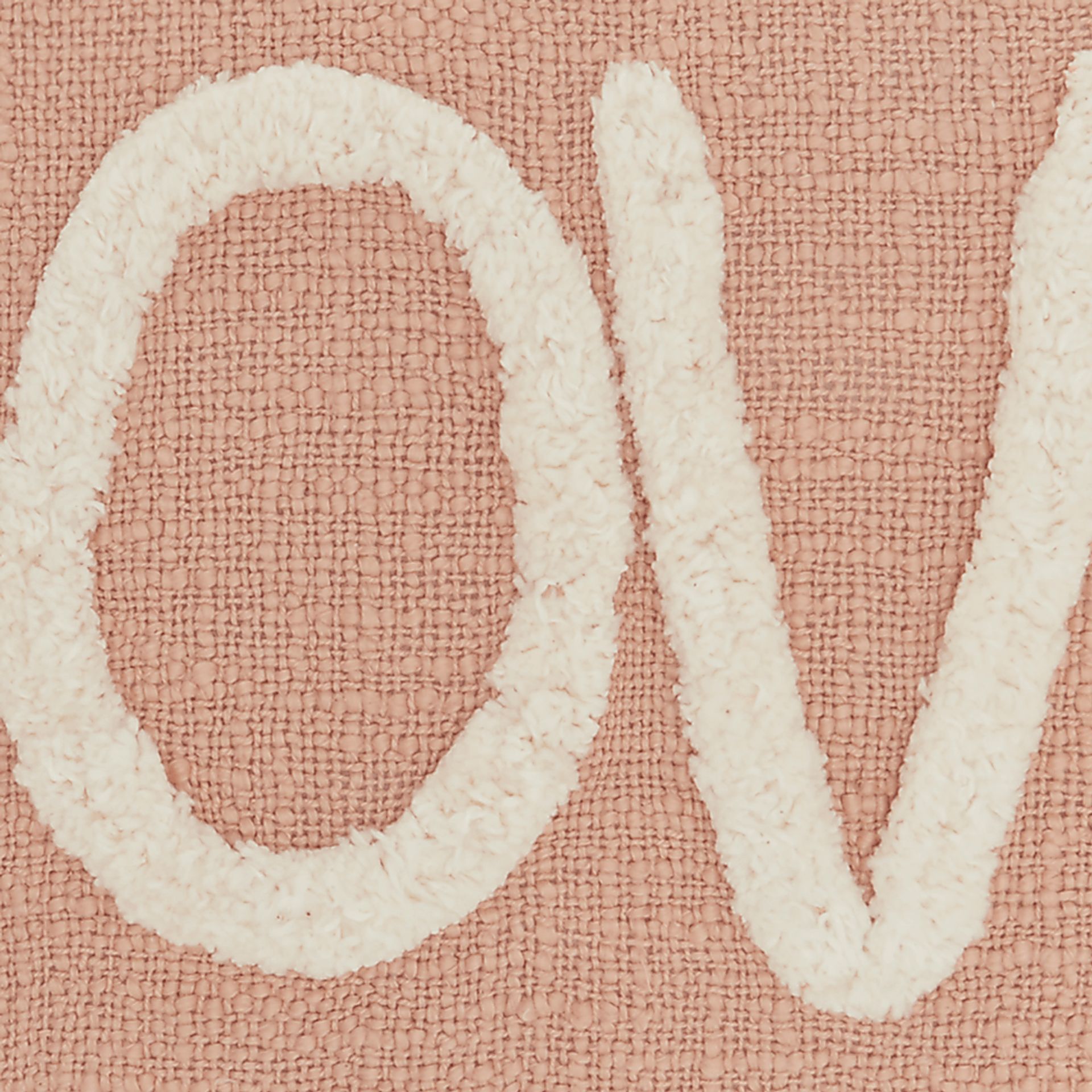 Kids Loving Lane Blush Throw Pillow - Image 6