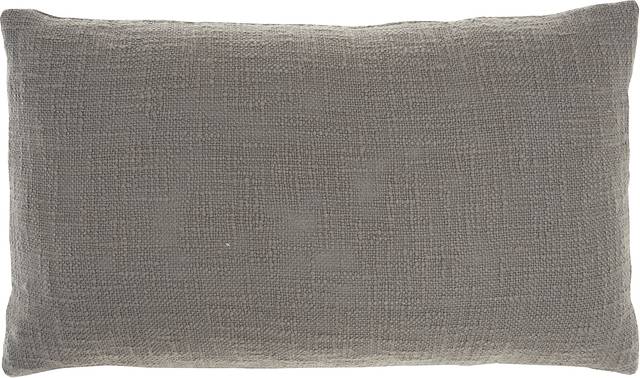 Kids Loving Lane Gray Throw Pillow - Thumbnail - Image 2
