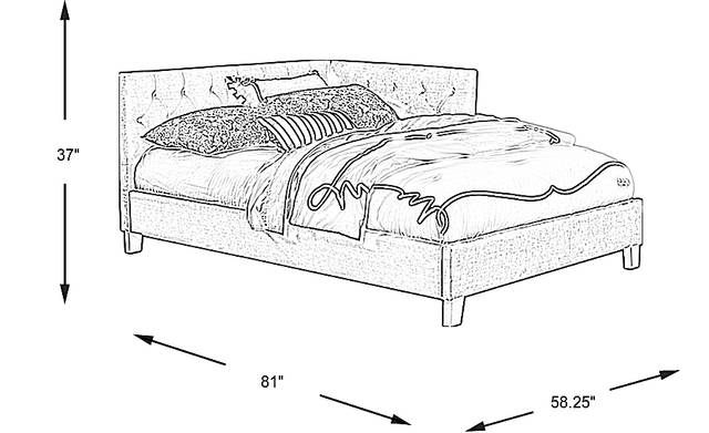 Dimension Image. Please refer to the Dimension Tab on this page for dimension details.