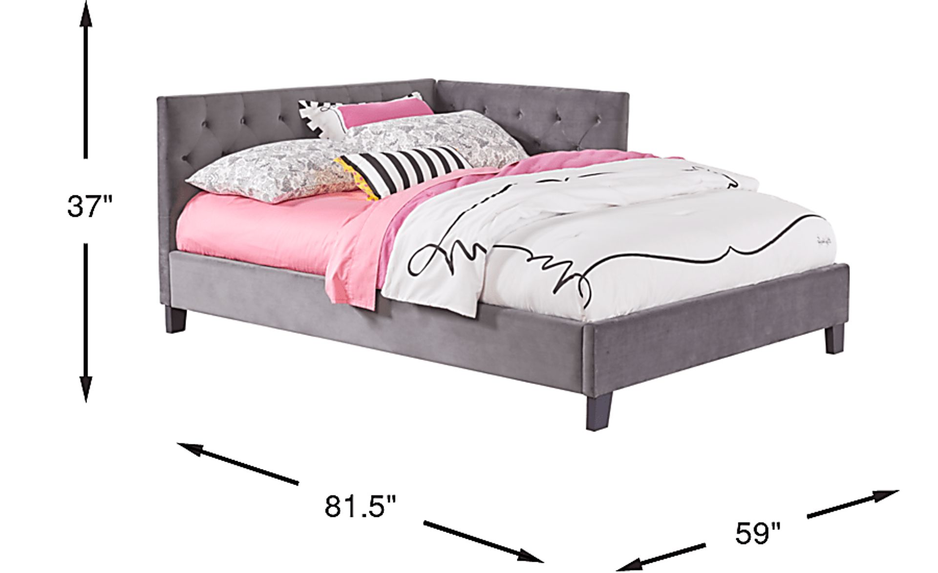 Dimension Image. Please refer to the Dimension Tab on this page for dimension details.