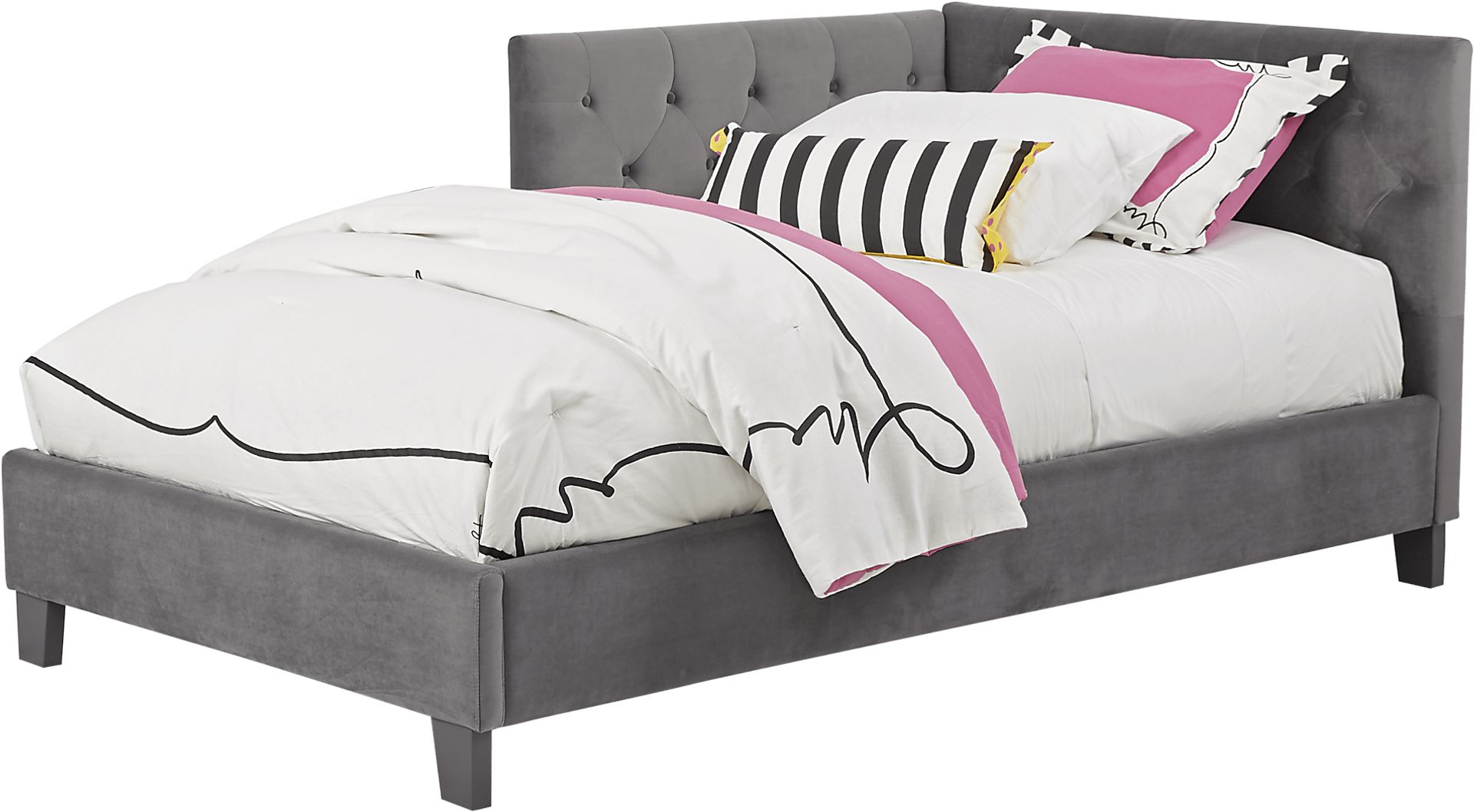 Rooms to go twin corner bed 2025