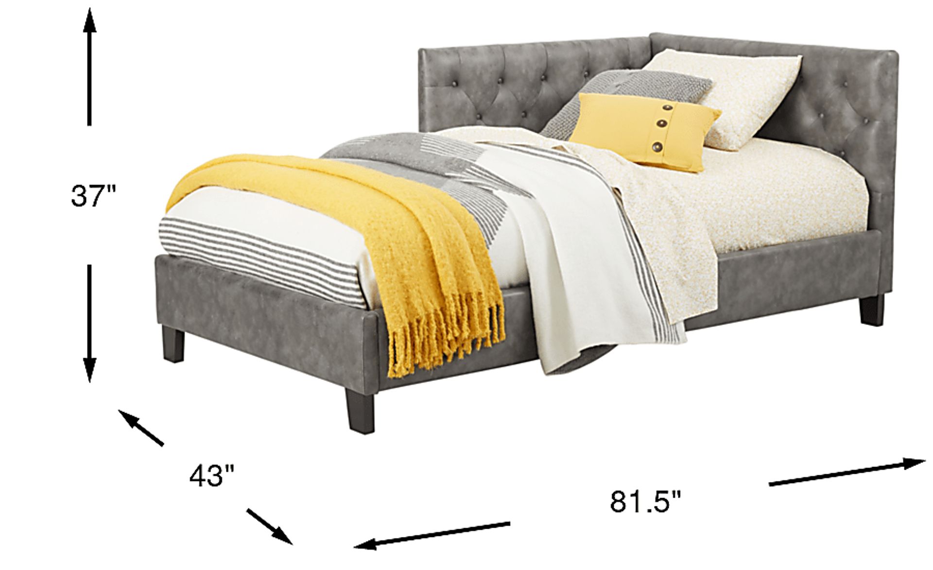 Dimension Image. Please refer to the Dimension Tab on this page for dimension details.