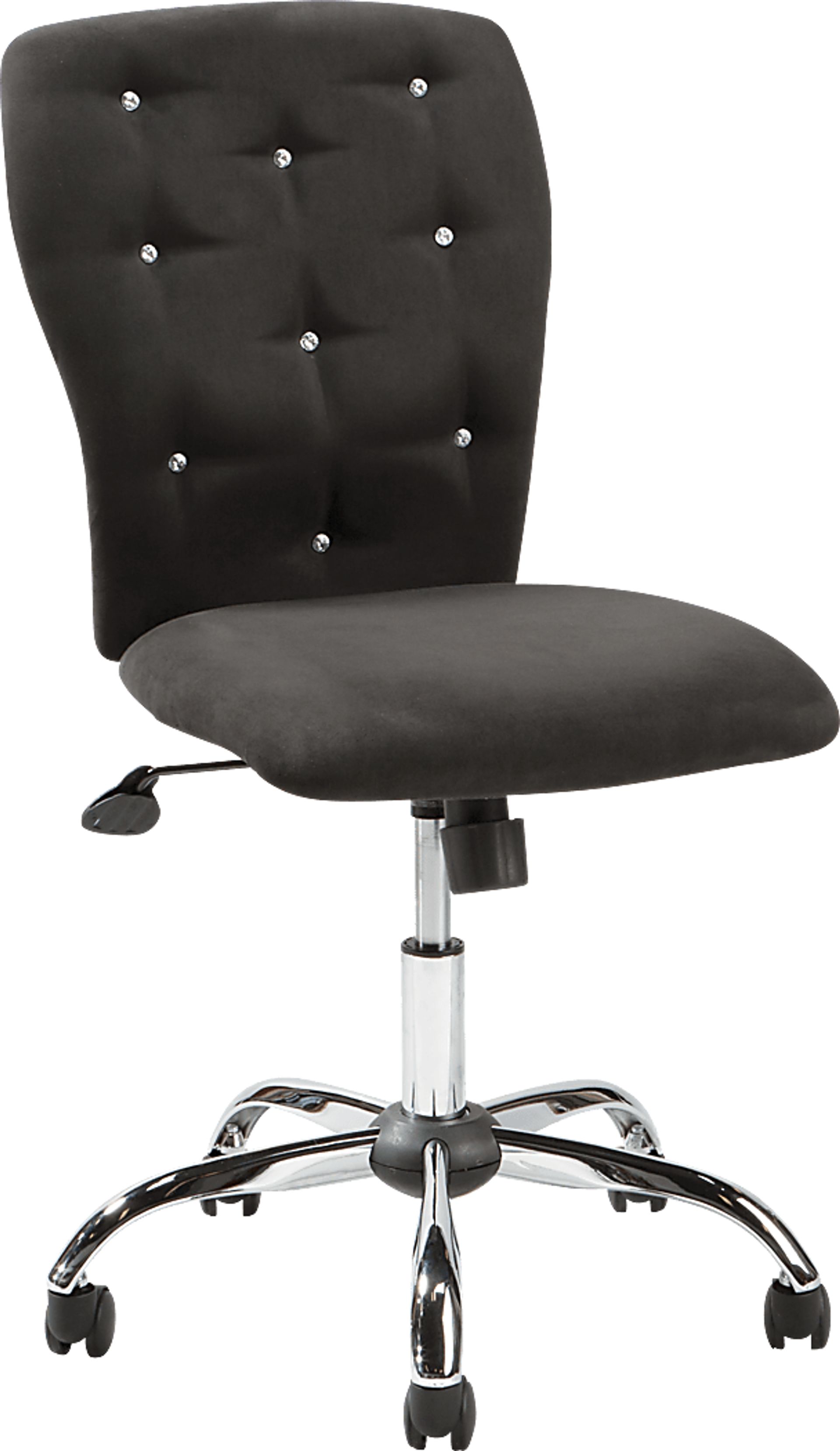 Kids Lucille Black Desk Chair - Image 1