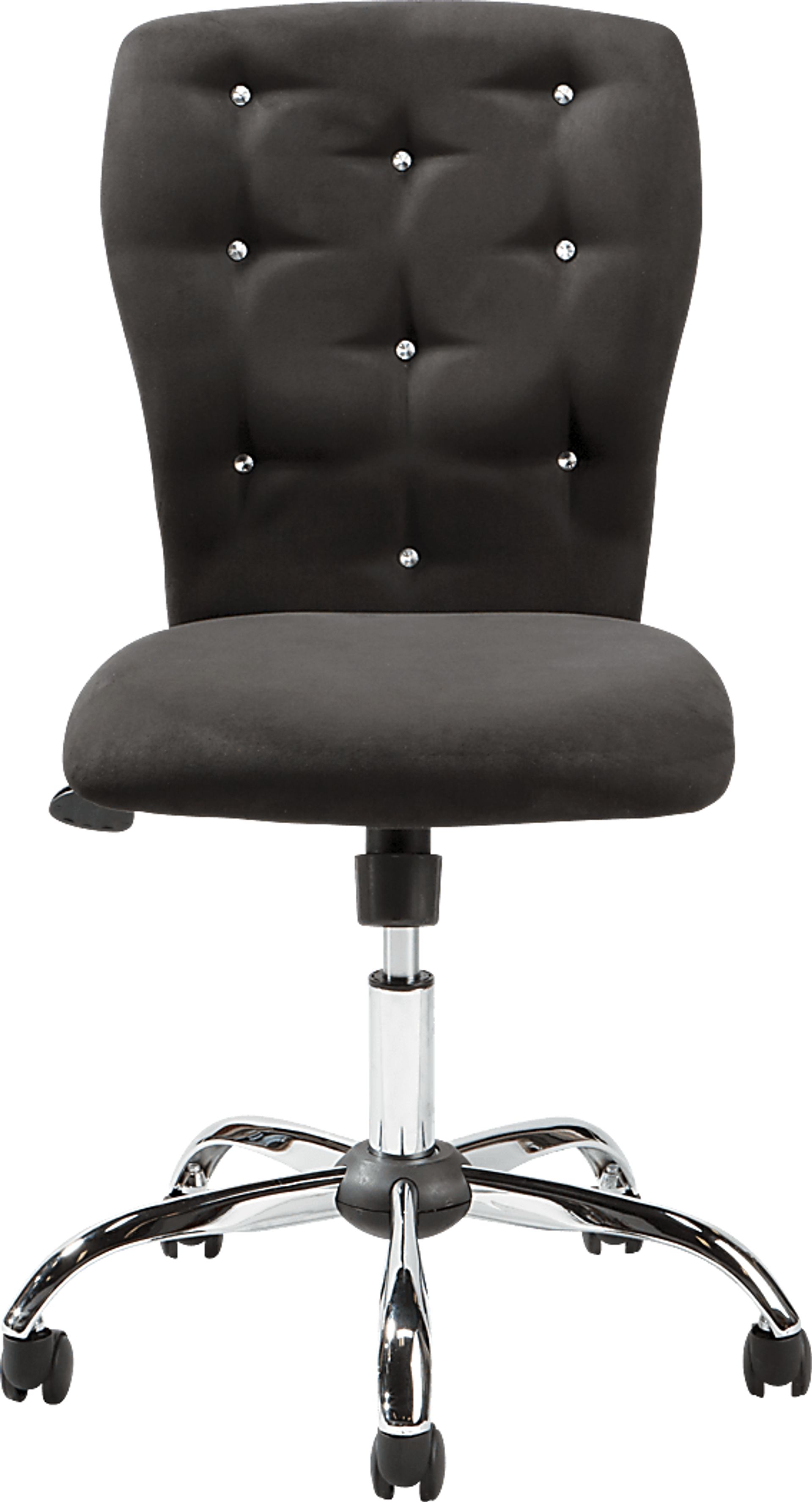Kids Lucille Black Desk Chair - Image 1