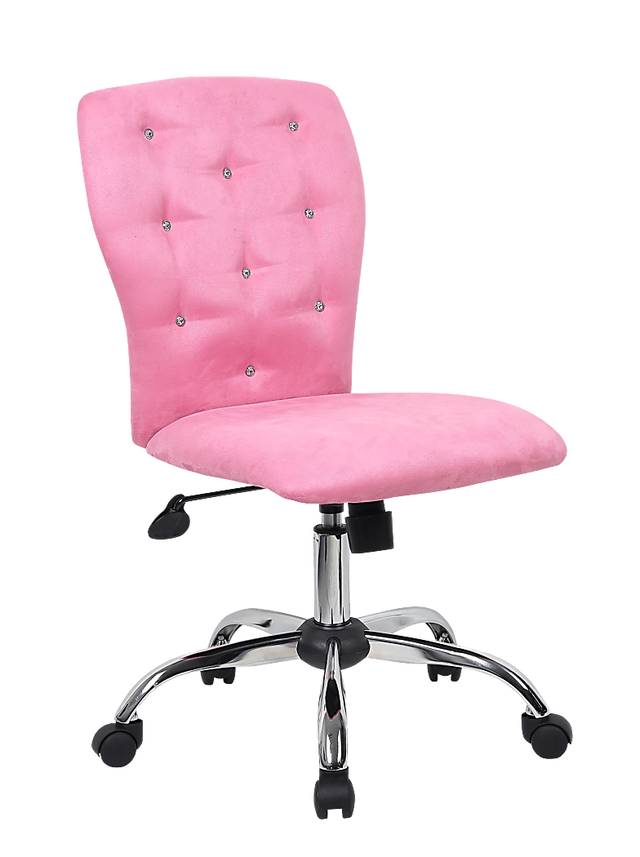 Kids Lucille Pink Desk Chair - Thumbnail - Image 2