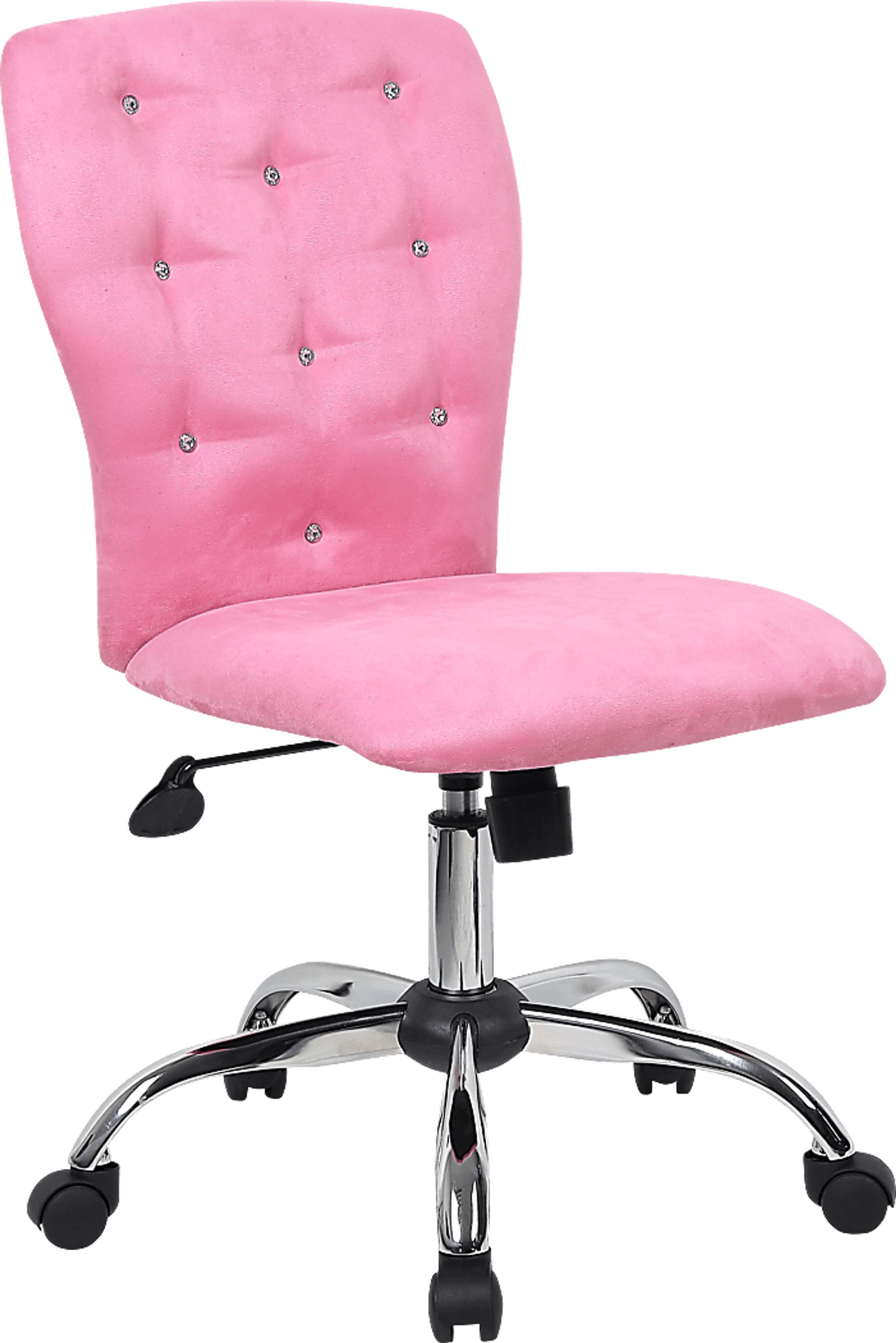 Kids Lucille Pink Desk Chair - Image 1