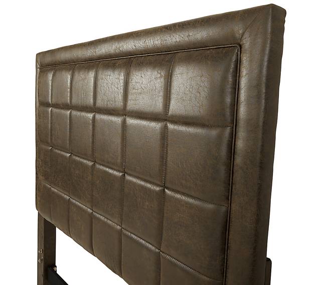 Kids Lugo Brown 3 Pc Full Upholstered Bed - Thumbnail - Image 3