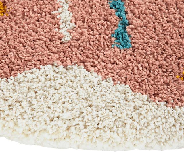 Kids Macdona Pink 3'11 x 3'11 Rug - Thumbnail - Image 3