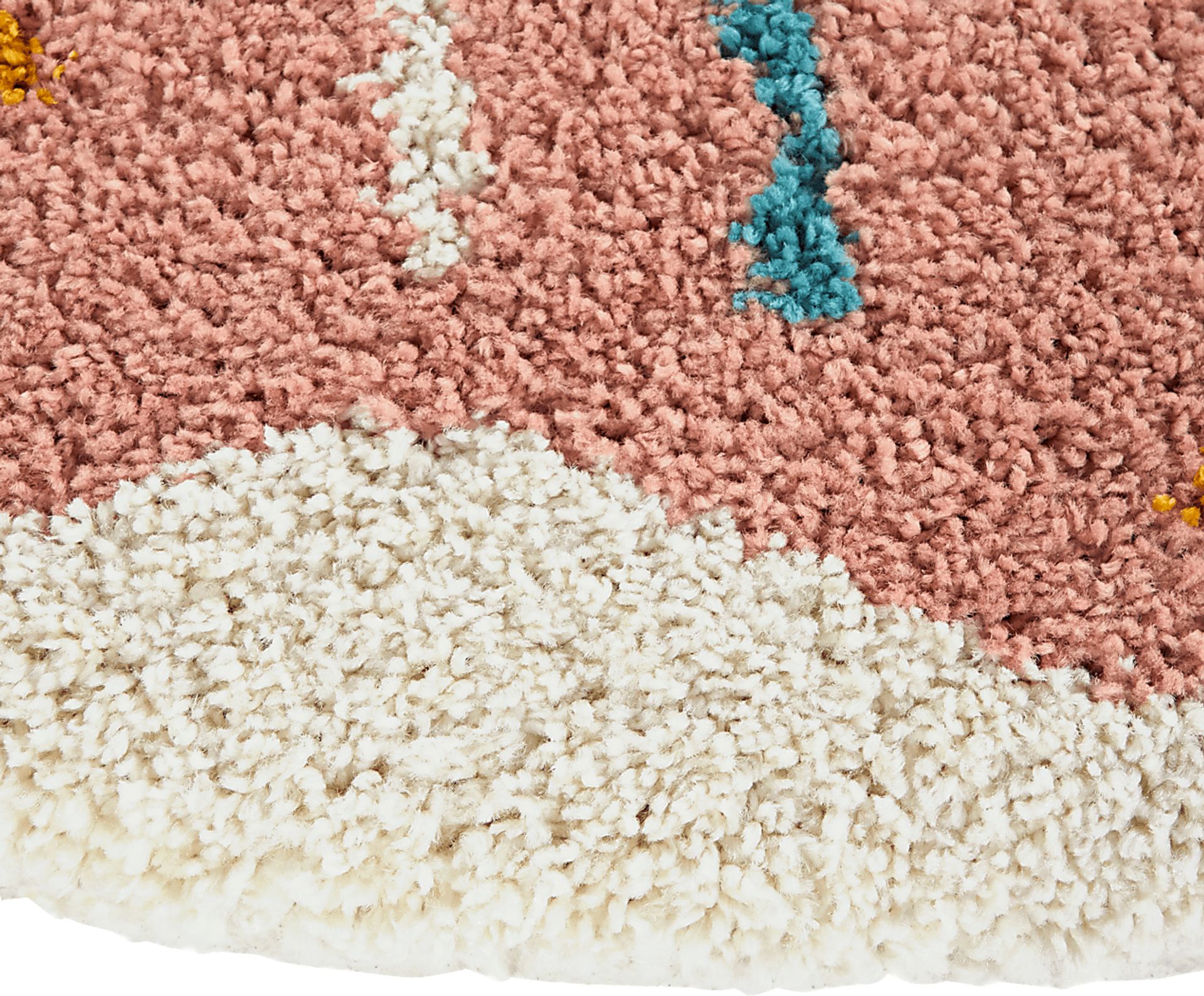 Kids Macdona Pink 3'11 x 3'11 Rug - Image 3