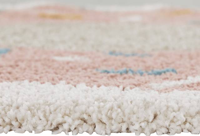 Kids Macdona Pink 3'11 x 3'11 Rug - Thumbnail - Image 5