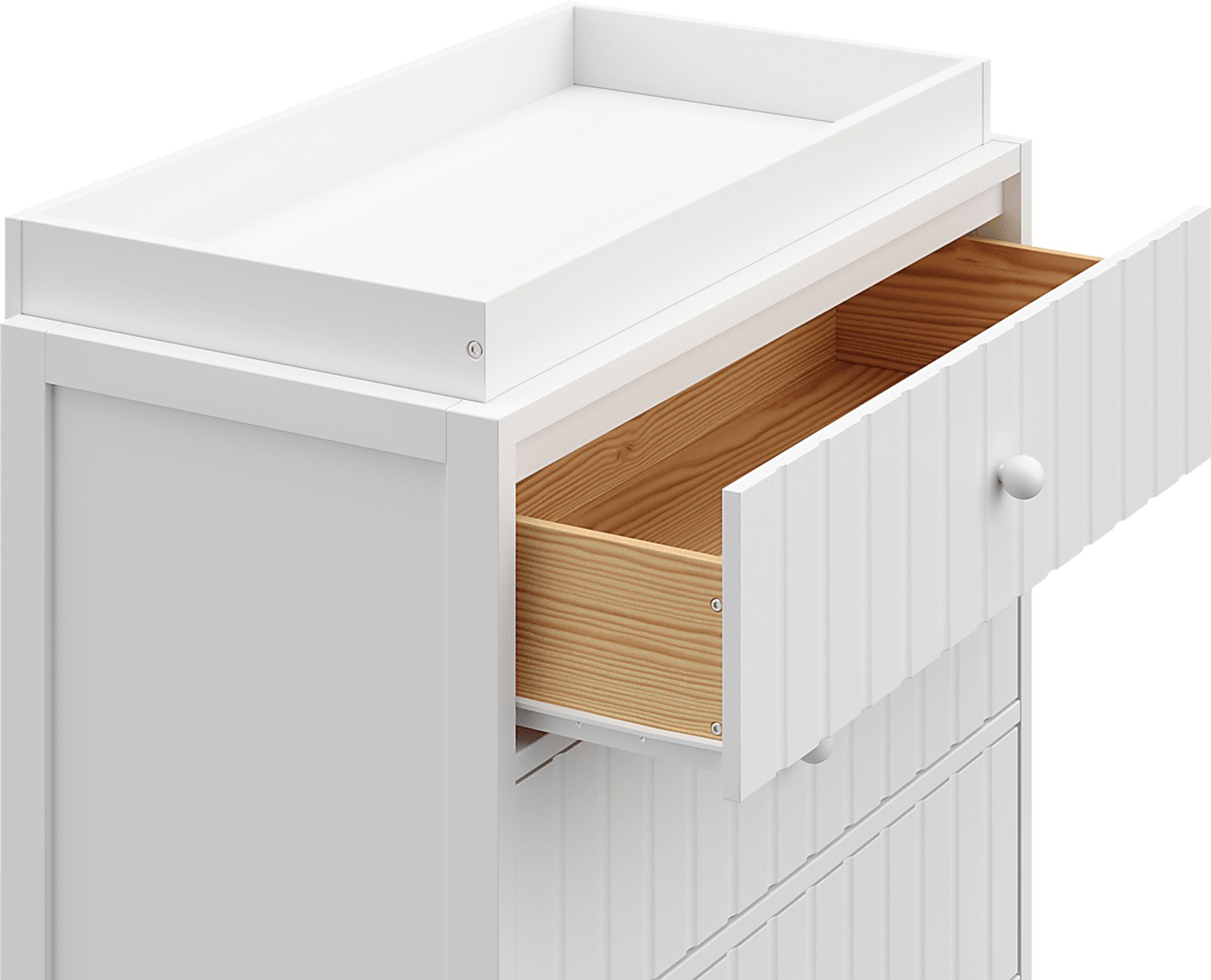 Kids Maelori I White Dresser - Image 14