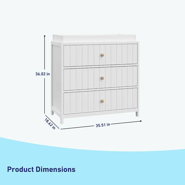 Kids Maelori I White Dresser - Thumbnail - Image 15