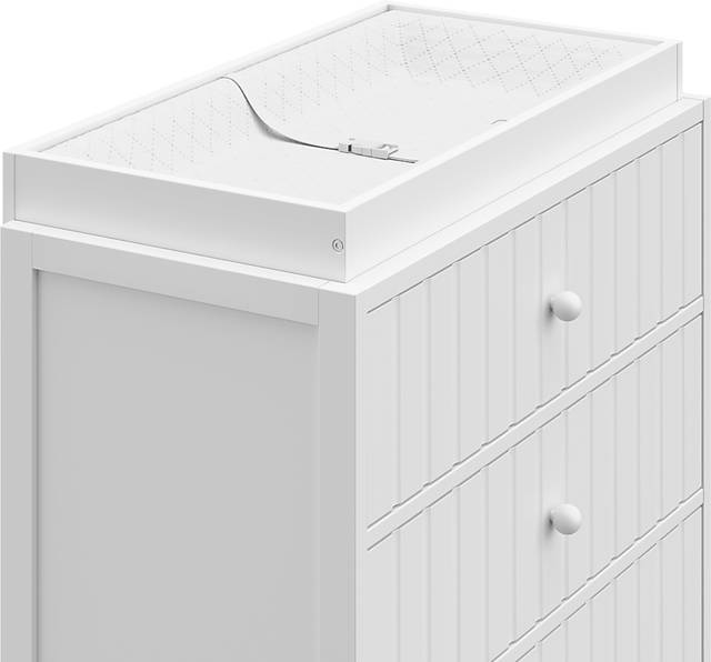 Kids Maelori I White Dresser - Thumbnail - Image 4