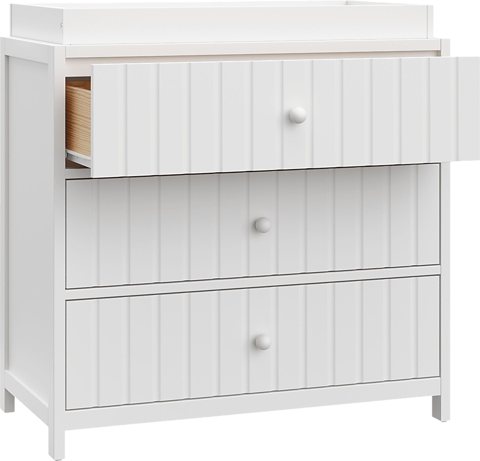 Kids Maelori I White Dresser - Image 5