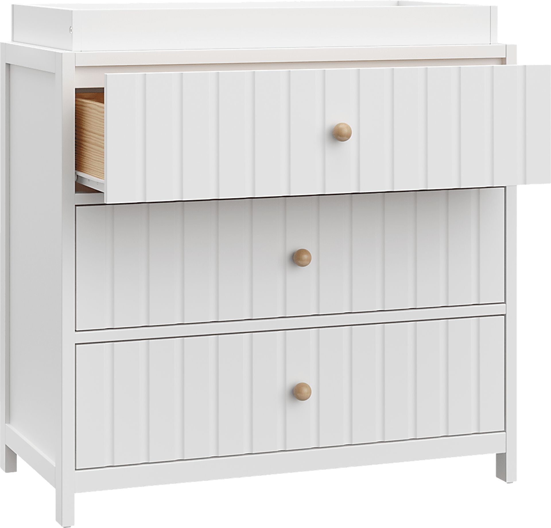 Kids Maelori I White Dresser - Image 9