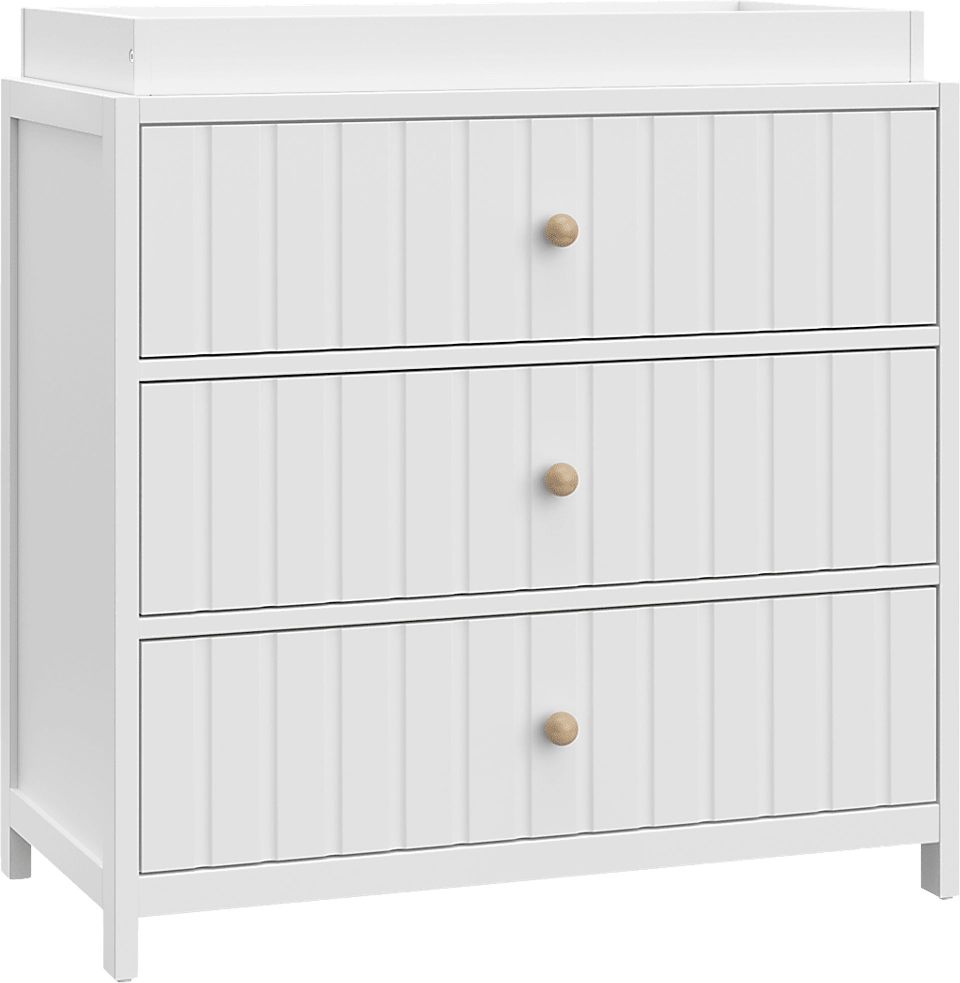 Kids Maelori I White Dresser - Image 1