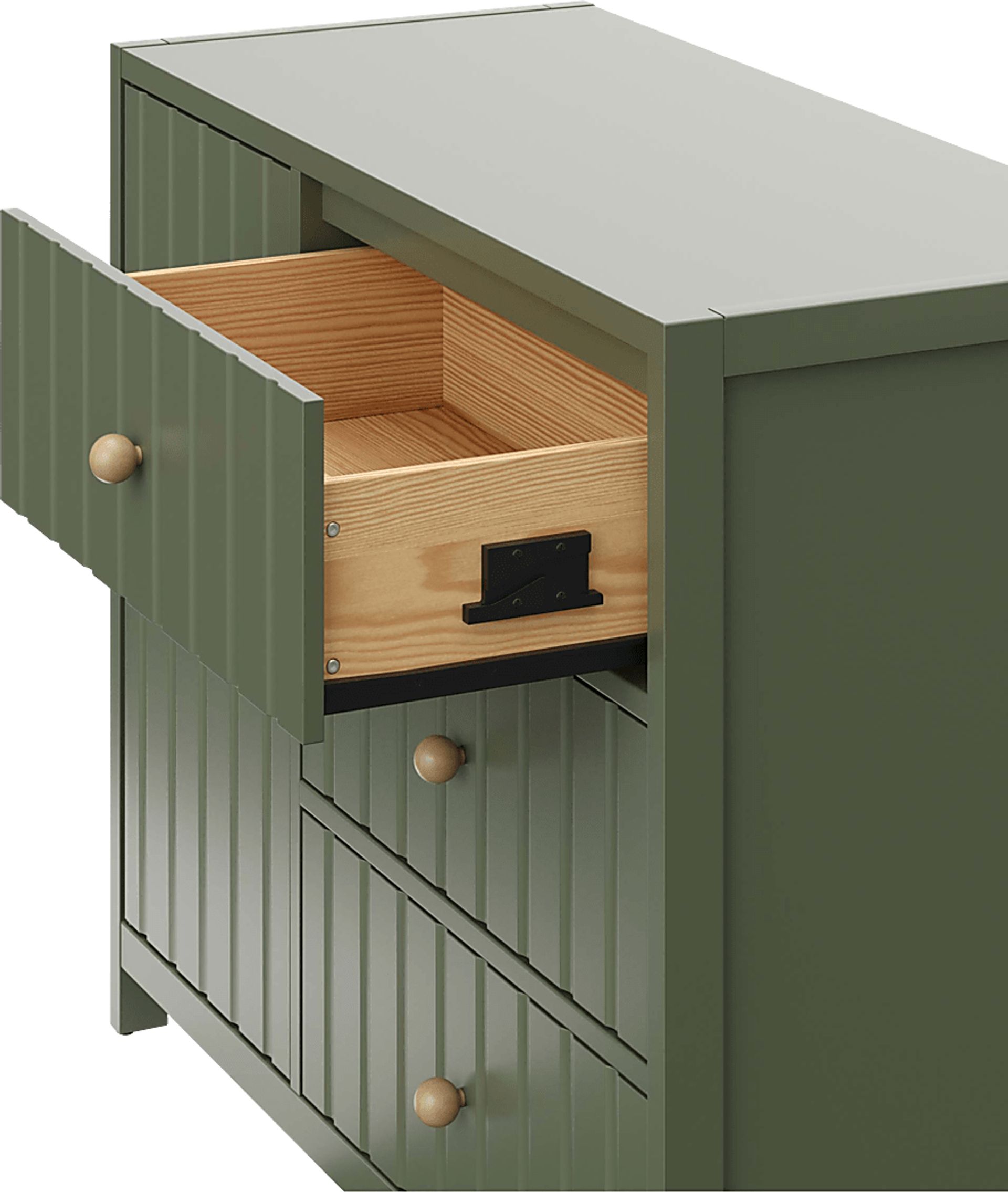 Kids Maelori II Olive Dresser - Image 7