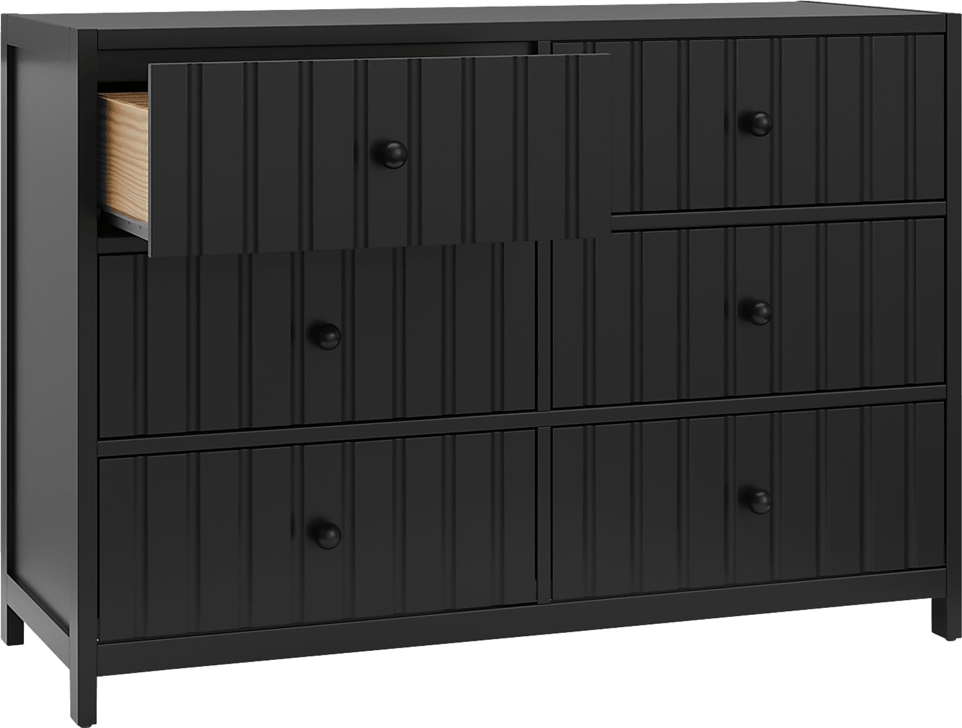 Kids Maelori III Black Dresser - Image 10