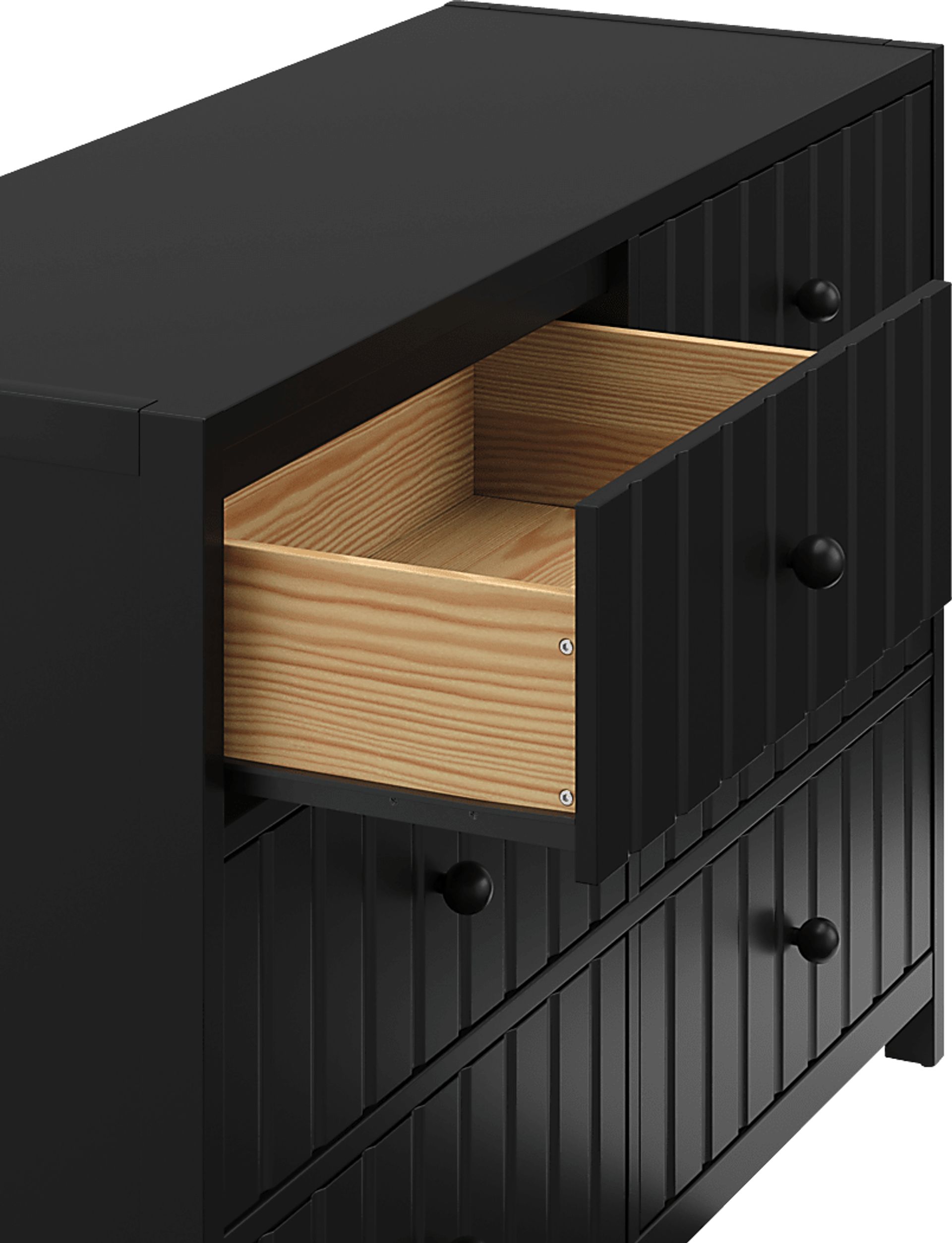 Kids Maelori III Black Dresser - Image 11