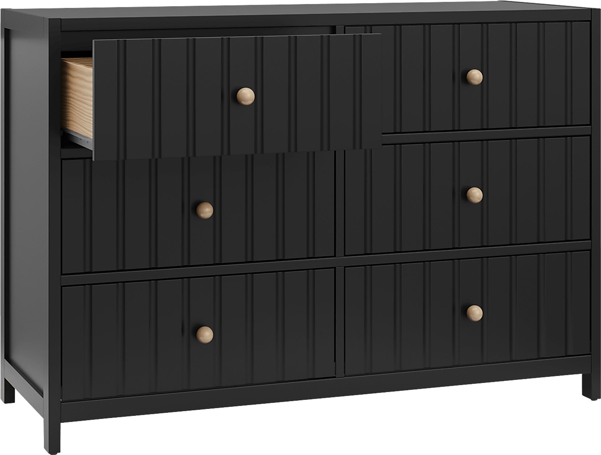 Kids Maelori III Black Dresser - Image 5